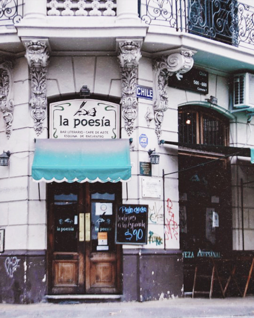 Cafe la poesia Buenos Aires