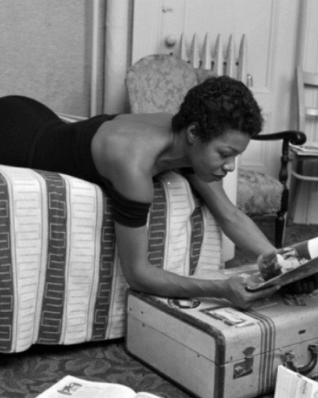 Maya Angelous skrivrutiner: anteckningsblocket, Bibeln & sherryflaskan i hotellsängen