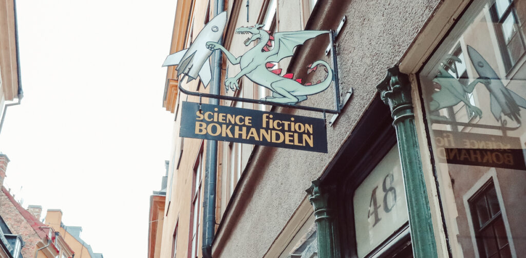 science fiction bokhandeln stockholm