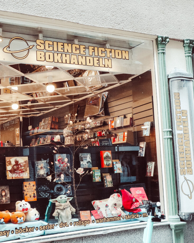science fiction bokhandeln stockholm